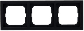 Busch jaeger busch-jaeger future linear afdekraam inbouw - 3-voudig - verticaal horizontaal - 80 x 222 x 11 mm - zwart