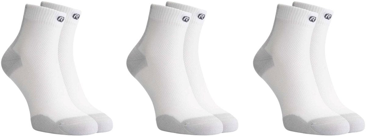 Rogelli core hardloopsokken - 3-pack - wit grijs - 40 43