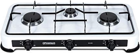 Promis gas stove kg300 white without reducer