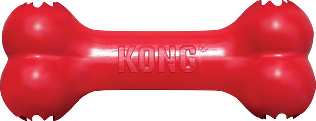 Kong extreme goodie bone l - 22 cm - hondenspeelgoed - rubberen kauwspeeltjes hond - rood l