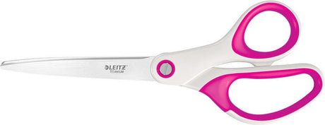Leitz wow titanium roestvrijstalen schaar - roze