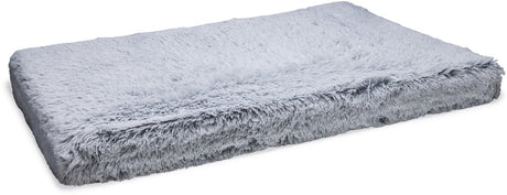 Beeztees siba - orthopedisch hondenkussen - fluffy - grijs - 120x80x10 cm - maat xl - l
