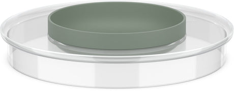 Mepal spatdeksel beslagkom voor 3000 ml chef it - inclusief klein bakje van 250 ml - schaal - vaatwasmachinebestendig - bakspullen - nordic sage