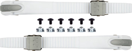 Nijdam snelsluitingset -a*- 2 stuks - wit