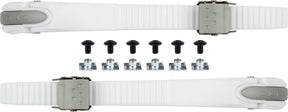 Nijdam snelsluitingset -a*- 2 stuks - wit