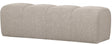Woood mojo eetbankje 164 cm mojo - bouclé - beige melange - 49x164x45