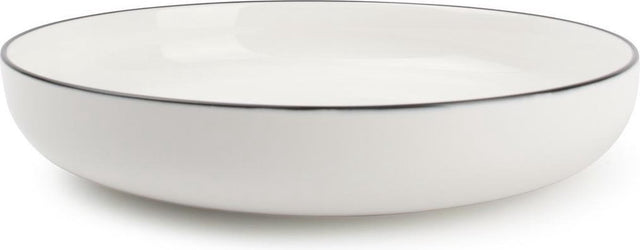 Salt pepper - studio base - diep bord - 21,5 cm - wit - set 4