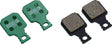Bbb cycling remblokken discstop e-bike compatibel met magura schijfremmen bbs-372e - groen