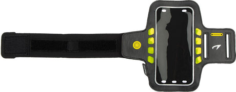 Avento sportarmband smartphone led - agda - zwart one size