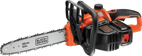Black+decker black decker 36v lichtgewicht lithium compacte kettingzaag 36v. 2.0ah. 30cm zwaard. kettingsnelheid 5m s
