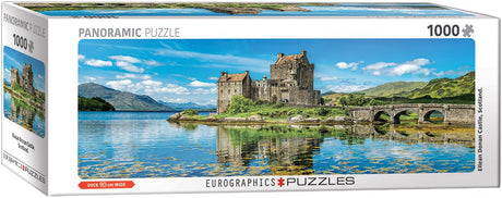 Eurographics puzzel eilean donan castle panoramisch 1000 stukjes.