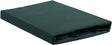 Ambiante katoen - splittopper hoeslaken - 200x200 - donker groen