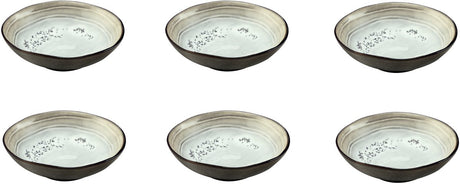Medard de noblat - shadow nacre - kleine kom 12 cm - 6 delig - stoneware