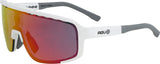 Agu bold 2.0 fietsbril wit rood lens