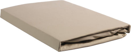 Beddinghouse - percale katoen - topper hoeslaken - 90x200 cm - zand