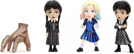 Jada toys wednesday nano metalfigs diecast mini figures 4-pack wave 1 4 cm
