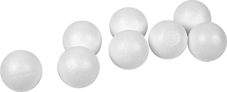 Creativ company creotime styropor ballen, d: 4 cm, 100 stuks