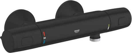 Grohe precision trend thermostatische douchemengkraan - aquacalibrator - matte black