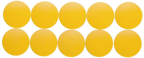 Maul magneet rond 10 stuks 0,8 kg kunststof ferriet bruchsicher erodiert lackiert ø 3.2 x 0.96 cm geel