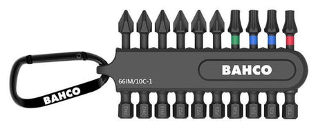 Bahco impact bitset 50mm 10delig