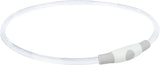 Trixie lichtgevende halsband usb flash light oplaadbaar tpu multi