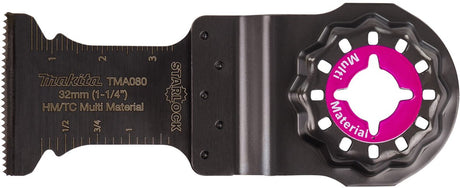 Makita tma080 invalzaagblad 32x40mm multimateriaal - b-69761