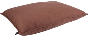 D d home eden hondenkussen - groot ligkussen hond - dubbelzijdig waterafstotend - wasbare hoes - m 130x90x10cm - maroon m