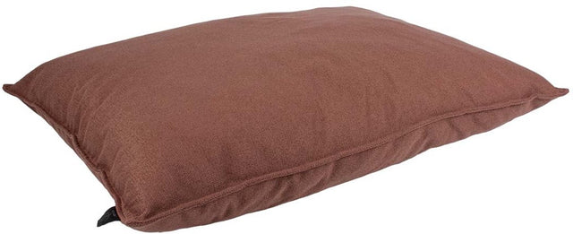 D d home eden hondenkussen - groot ligkussen hond - dubbelzijdig waterafstotend - wasbare hoes - m 130x90x10cm - maroon m