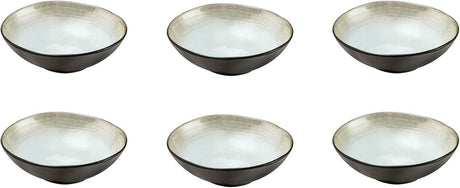 Medard de noblat - shadow nacre - grote kom 15.2 cm - 6 delig - stoneware