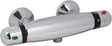 Plieger verano - thermostatische douchekraan - 15 cm hartafstand – chroom