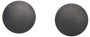 Maul magneet solid rond 2 stuks 2,5 kg kunststof ferriet bruchsicher ø 3.8 x 1.55 cm zwart
