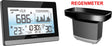 Technoline weerstation ws 9016 radiogestuurd met regenmeter 180 x 110 x 38mm zwart zilver