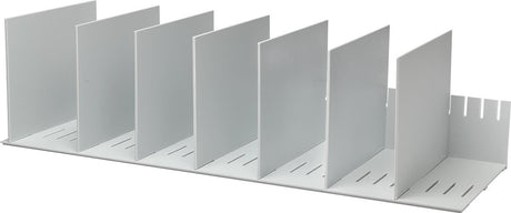 Paperflow sorteervak met 10 verstelbare tussenschotten breedte 802 cm