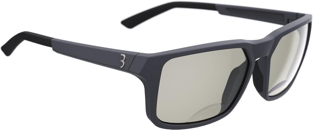 Bbb cycling spectre reader ph fietsbril meekleurende glazen - fotochromatisch en op sterkte +2.0 - mat antraciet - bsg-67ph