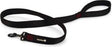 Beeztees parinca premium hondenriem - hondenlijn - weersbestendig - nylon - zwart - 120 cm x 25 mm