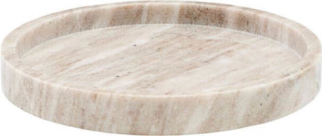 Meraki  - marble tray ø 25 cm - beige (mkma012 312530012)