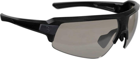 Bbb cycling impulse ph fotochromatische fietsbril - zonnebril met meekleurende glazen - onbreekbaar - glossy metallic black - bsg-62ph one size