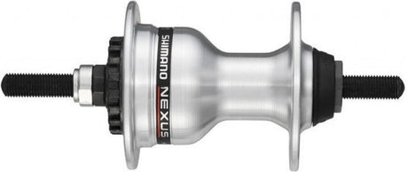 Shimano voornaaf voor rollerbrake - 36 spaakgaten - zilver - 100 mm inbouwmaat