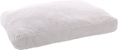 Flamingo hondenkussen – kattenkussen – hondenbed kattenbed – jacquard grijs – 100x70x12 cm – extra groot comfort