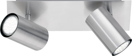 Trio marley - spot - nikkel mat - excl. 2x gu10 3w