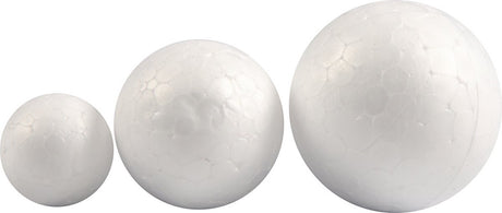 Creativ company styropor ballen wit, 12st.