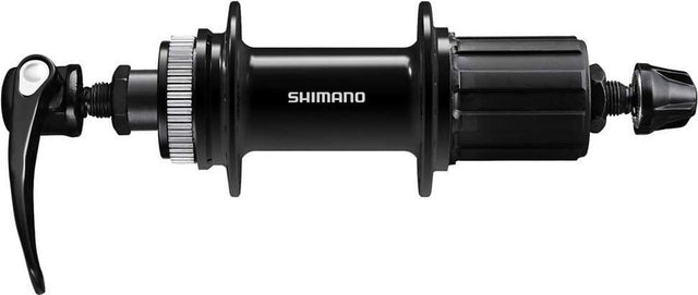 Shimano fh-qc400 cassettenaaf centerlock 8-11 speed 135 32 zwart