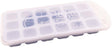 Dotz ijsblokjesvorm uit silicone voor 18 blokjes blauw 27.2x13.1x2.4cm