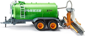 Siku 2270, mesttank, 1:32, metaal kunststof, groen, verwijderbare verdeler, bewegende delen