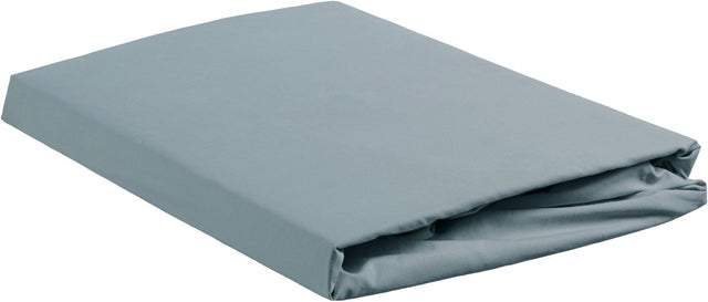 Ambiante katoen - topper hoeslaken - 200x220 - blauw