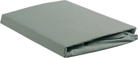 Ambiante katoen - splittopper hoeslaken - 200x220 - groen