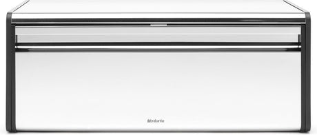 Brabantia broodtrommel - met klepdeksel - brilliant steel