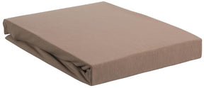 Beddinghouse jersey - topper hoeslaken - 180x200 220 - taupe