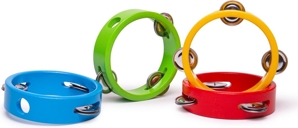 Bigjigs mini tamboerijn - 1 stuks