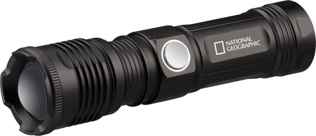 Bresser national geographic zaklamp - iluminos 1000 led - dimbaar spatwaterdicht